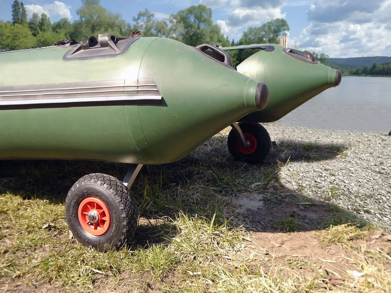 boat launching wheels